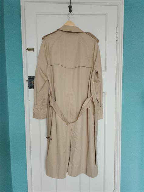 burberry trench coat ebay vintage|burberry trench coat clearance.